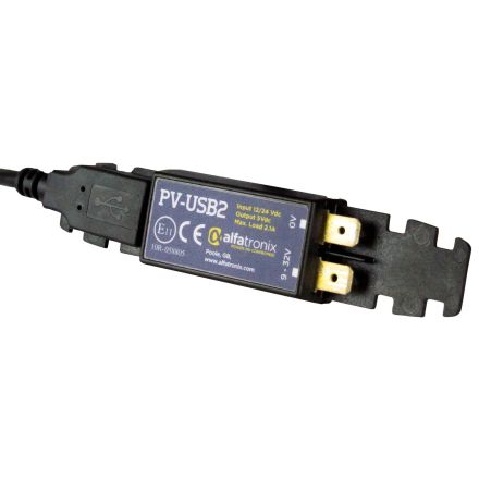 Alfatronix PV-USB-2 12/24 Charger