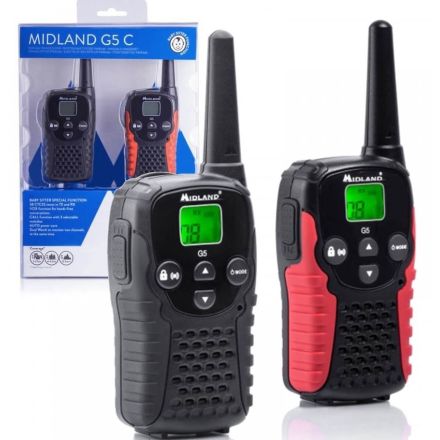 DISCONTINUED Midland G5C PMR446 Twin Pack Transceivers