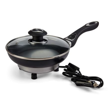 24V Frying Pan Fitted with Cigarette Lighter Plug