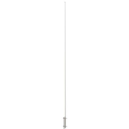 Shakespeare 476 -  10Db 6.4M, White 1 Section, Mast Mount, Brass & Copper Collinear Phased 1/2 Wave Elements, Ali Sleeve, SO239 (UHF) Con, Use 483/484 Mount