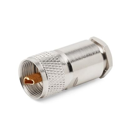 PL259 Premium Compression Plug (9mm) (For RG213)