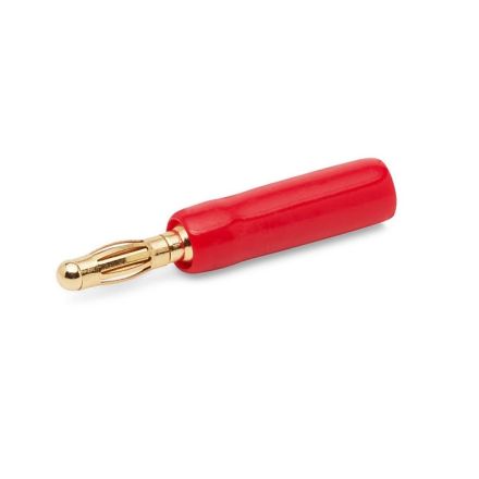Banana Plug (Crimp Type) (Red)