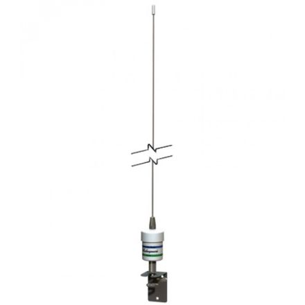 Shakespeare 5215-DAB1 -  Classic™ Squatty Body™ 36In Low-Profile Stainless DAB Sailboat Whip Antenna (Matches 5215 Style)