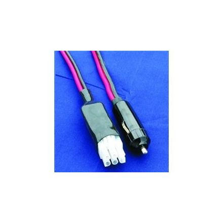MFJ-5535C - Power HF Rig cable w/cig. Lighter Plug 8ft