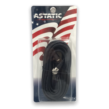 Astatic 18ft Dual Cable Co-Phasing Harness