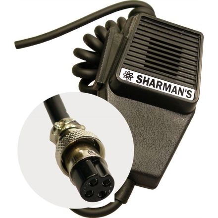 Sharman DM520P1 Coffin Mic  With 4 Pin Plug (Standard)