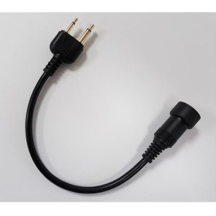 Noise Cancelling Headset Lead To Suit 2 Pin Icom Radios