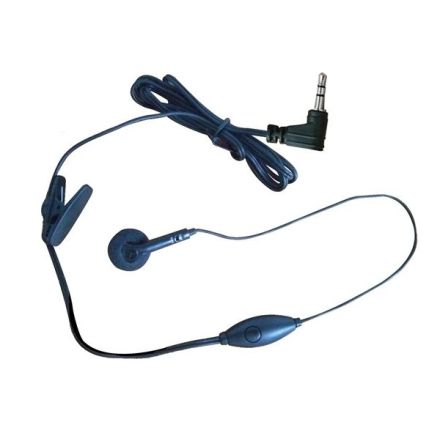 EB-302 Ear Bud Speaker + In Line PTT Mic (Cobra Microtalk)