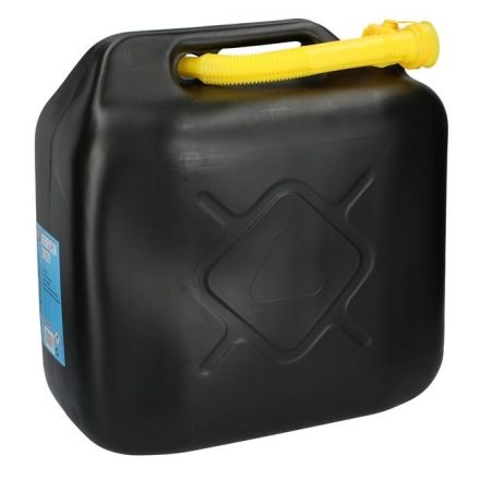 All Ride Jerry Can + Pouring Spout 20Litre (Black)