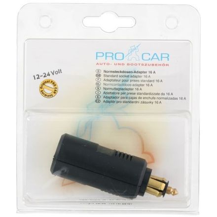 Pro Car 12-24V Hella Style Lighter Safety Plug (Max 16A)
