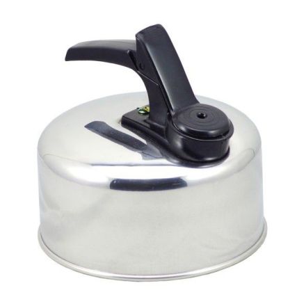 Compact Whistling Kettle 1 Ltr (Silver)