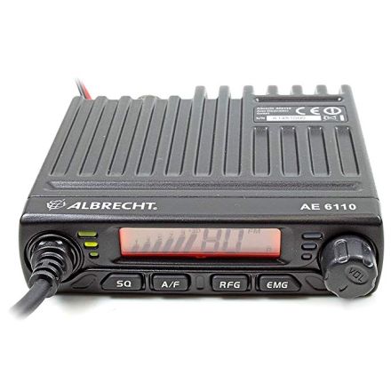 Albrecht AE-6110 Mini Mobile AM/FM CB Radio VOX