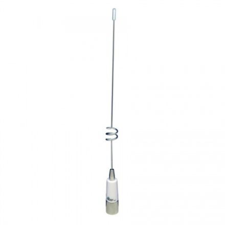 Shakespeare QC-2 -  Quick Connect 2Db 0.45M Antenna, S/S Whip, Chrome Ferrule.  For Use With QC Mount Series