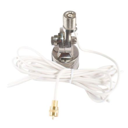 Shakespeare QCM-SR -  Quick Connect SS Rail Mount With Cable (Use With QC Series Of Antennas)