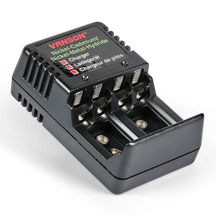 Watson Battery Charger (For 4 x AA or AAA Ni-MH batteries)