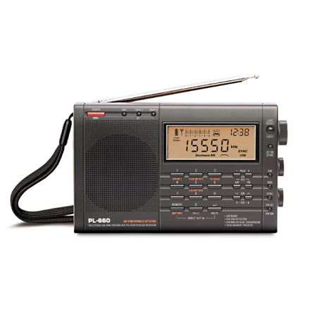 Tecsun PL-660 Shortwave Receiver + VHF Airband