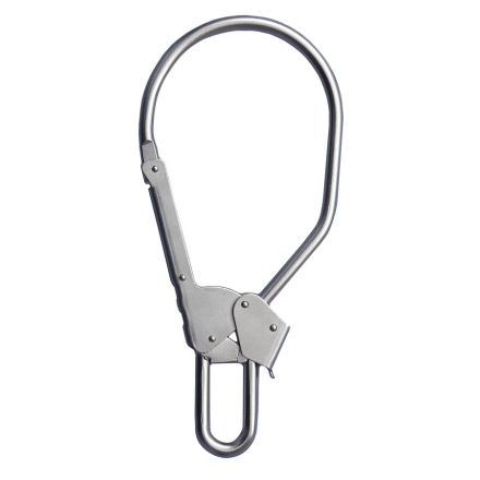 Mastrant Steel Snap Hook with lock, 360 x 155 mm, 800 g, opening 88 mm