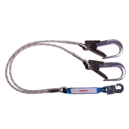 Mastrant Energy Absorber with two lanyards and snap hooks