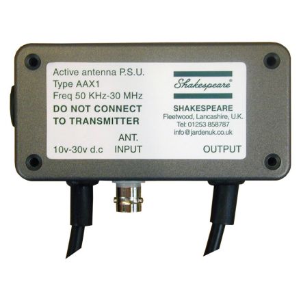 Shakespeare AAX1 -  1 Outlet Power Supply/Splitter Box For AA20 Active (Receive Only) Antennas - Outputs - Navtex, Hf/SSB, DGPS, AM, LW, MW, SW.