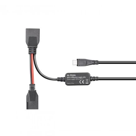 Midland AL-Dual 48 - Voltage Reducer (12V/5V) + Micro USB for Alan 48/68/8001