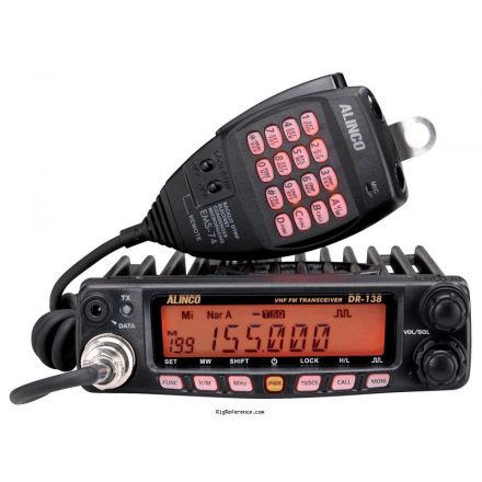 DISCONTINUED Alinco DR-138HE High Power (10- 60W) 2M Mobile Transceiver