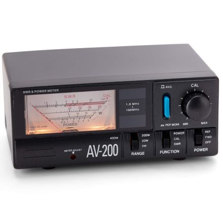 Sharman AV-200 - 400W 1.8-160 MHz VSWR Power Meter