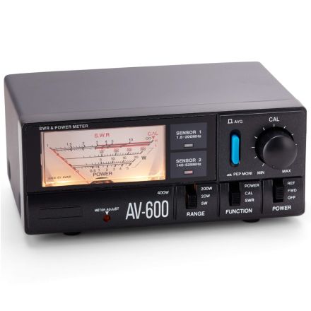 Sharman AV-600 - 400W 1.8-525 MHz VSWR Power Meter