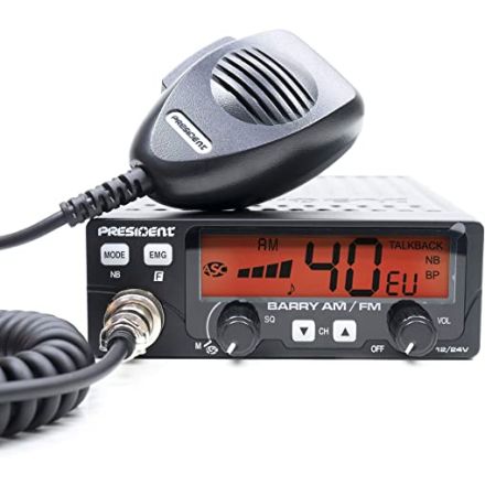 SOLD! B Grade President Barry Mobile CB Transceiver - LIKE NEW but missing microphone