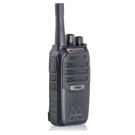 Midland BR-02 PMR446 / Business Radio Transceiver Inc Charger