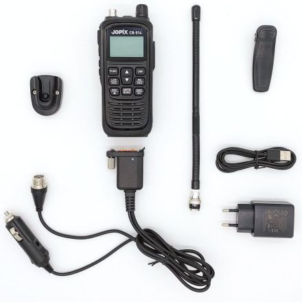 B Grade Jopix CB-514 Handheld CB (+Mobile Kit) Transceiver 