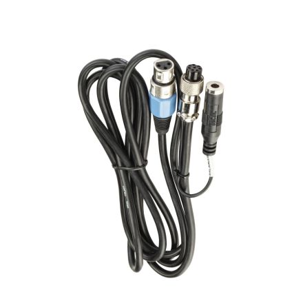 Heil Sound CC-1-XLR-I - AR 8ft Straight Microphone Connecting Cable (XLR3 to Icom 8-pin Round)
