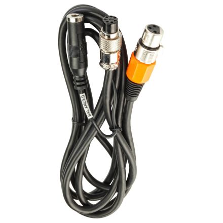 Heil Sound CC-1-XLR-YB - AR 8ft Straight Microphone Connecting Cable (for Yaesu 8-Pin Round)