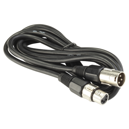 Heil Sound CC-1-XLR-4 - AR 8ft Straight Microphone Connecting Cable  (XLR4 F to XLR3 M)