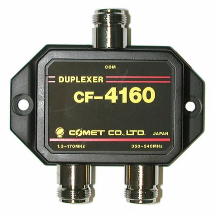 COMET CF-4160N - Duplexer for 1.3-170-350-540MHz W/N-J No Coax