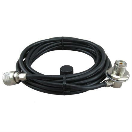 COMET 3D4MB - 4 Metre 3DQEFV Coax Cable with MLJ-MP Connector