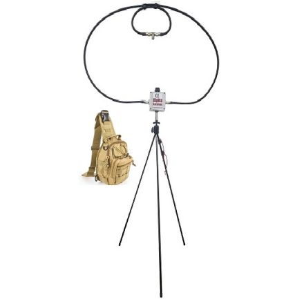 Discontinued Alpha Antenna Complete Multiband Loop for 10-40M + Tripod & Bag
