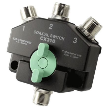 Diamond CX-310N - 3 Way Coax Switch (N-type)