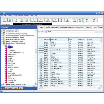 Butel ARC536 Pro Software for Uniden Scanners