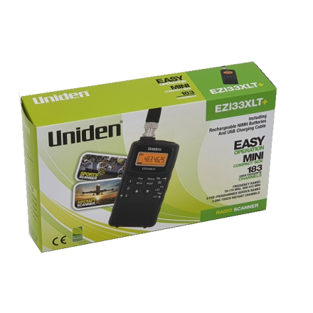 B Grade Uniden Bearcat EZI-33XLT PLUS Handheld Scanner