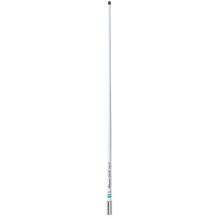 Shakespeare 5420-XT -  1.2M Galaxy® White AM/FM Antenna, 1"-14 SS Ferrule, 3.7M RG62 Cable With Motorola Type Plug Fitted