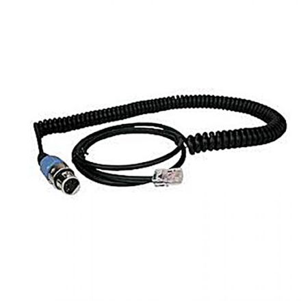 Heil Sound CH-1-IM - AR Coiled Microphone Connecting Cable (4-Pin XLR to Icom 8-Pin Modular)