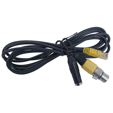 Heil Sound CC-1-XLR-YM - AR 8ft Straight Microphone Connecting Cable (XLR3 to Yaesu 8-pin Modular)