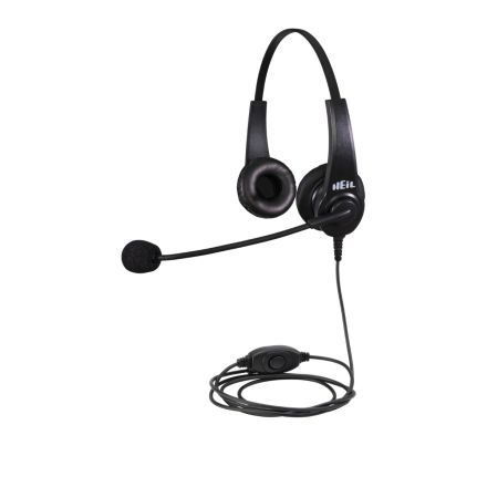Heil Sound HTH-DK - AR Handi Talkie Headset (Dual-sided for 2-pin Kenwood/Baofeng with PTT)