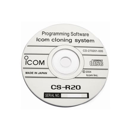 DISCONTINUED Icom CS-R20 Cloning Software (USB cloning cable supplied)
