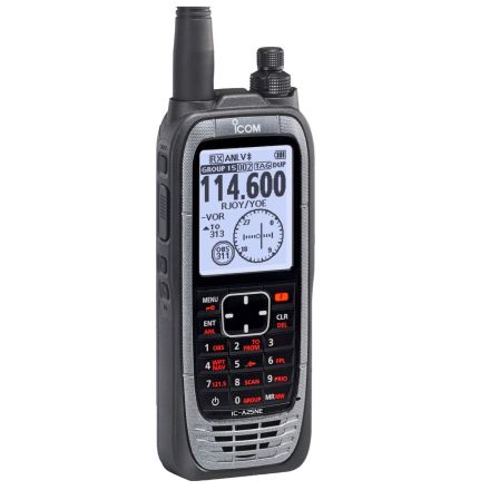 Icom IC-A25NE (Sports Pack) 8.33 KHz/25 KHz VHF COM/NAV Airband Radio 