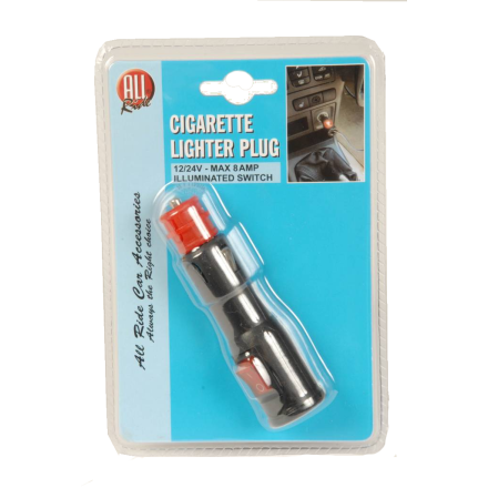 All Ride Cigarette Lighter Plug 12-24V Max 8A