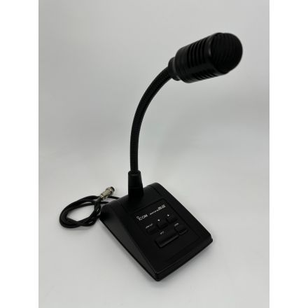 SOLD! USED ICOM SM-50 Desk Top Microphone 8 Pin round