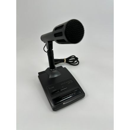 USED ICOM SM-20 Desk Top Microphone 8 Pin round