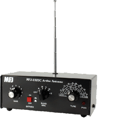 MFJ-1020C - SWL Active Indoor Ant.3-30 MHz