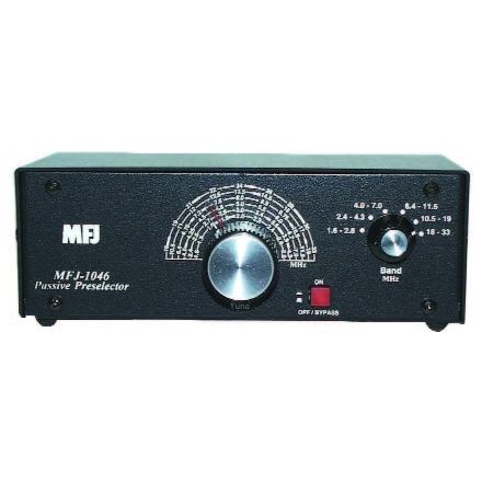 MFJ-1046 - Rcvr Passive Presel 1.6-33 MHz